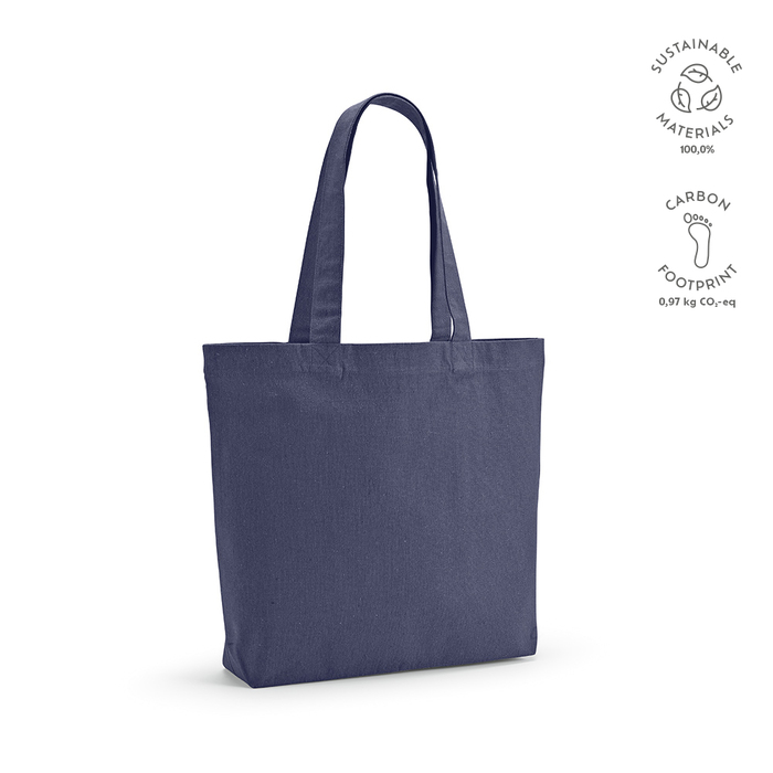 Шоппер BLANC из переработанного хлопка 220 г/м² для нанесения логотипа