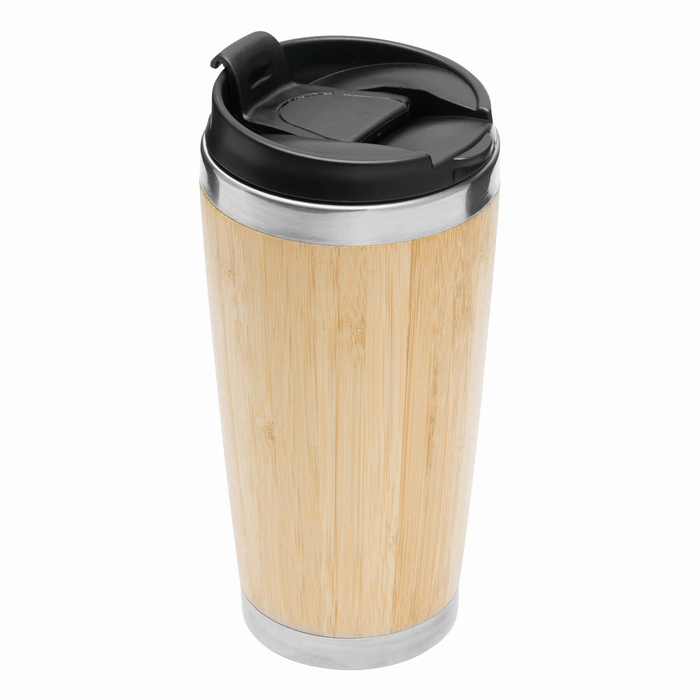 Термокружка для путешествий TAKE BAMBOO для нанесения логотипа