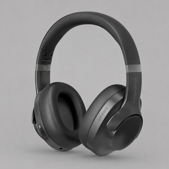 Беспроводные накладные наушники Stereo Ultra ANC, BT 5.4, ANC/ENC, 500мАч для нанесения логотипа