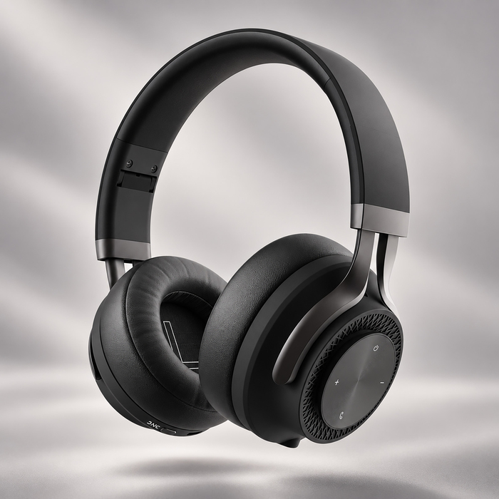 Беспроводные накладные наушники Stereo Style ANC , BT 5.0, ANC, 500мАч для нанесения логотипа