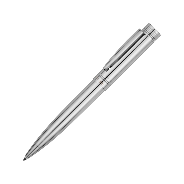 Ручка шариковая Zoom Classic Silver для нанесения логотипа