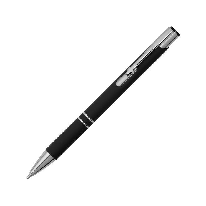 Ручка металлическая шариковая «C1» soft-touch для нанесения логотипа