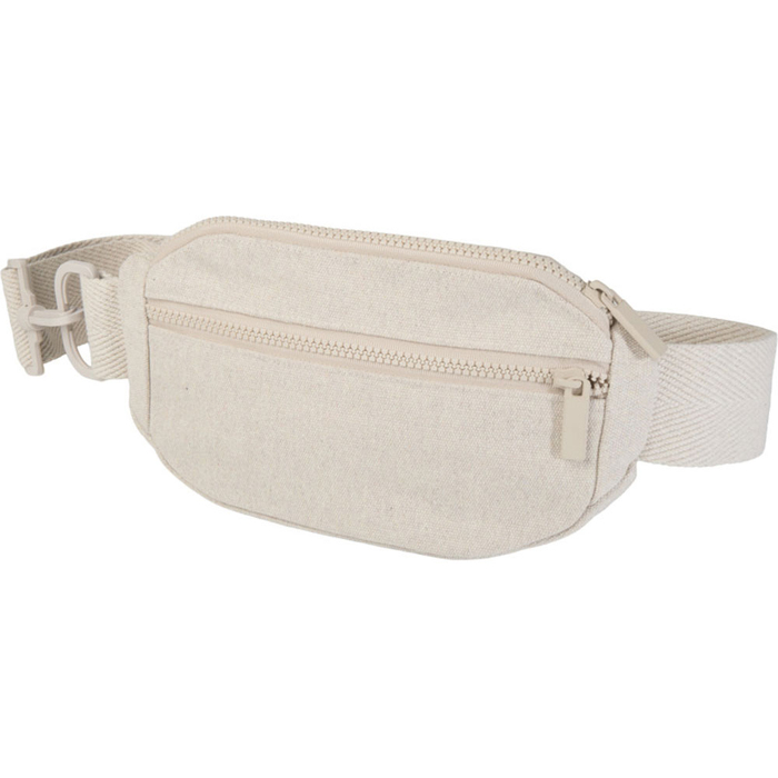 Сумка через плечо «Кресент» из переработанного хлопка 500 г/м2 для нанесения логотипа