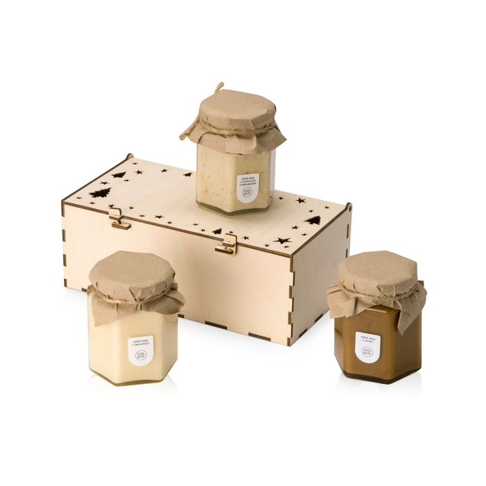 Подарочный набор «Trio Creme» для нанесения логотипа