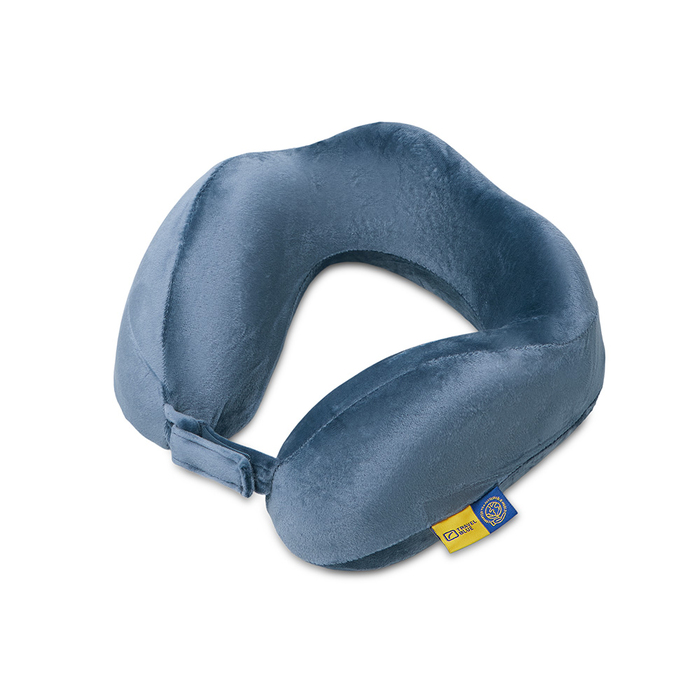 Подушка для путешествий с эффектом памяти «Tranquility Pillow» для нанесения логотипа