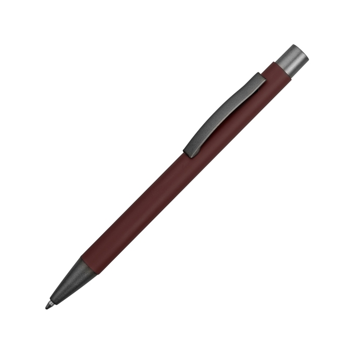 Ручка металлическая soft-touch шариковая «Tender» для нанесения логотипа