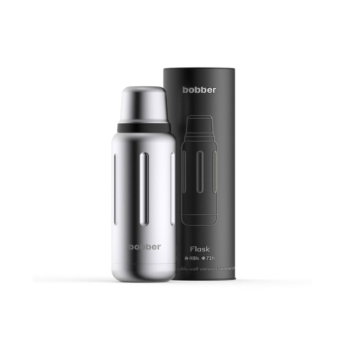 Вакуумный термос «Flask», 1 л для нанесения логотипа