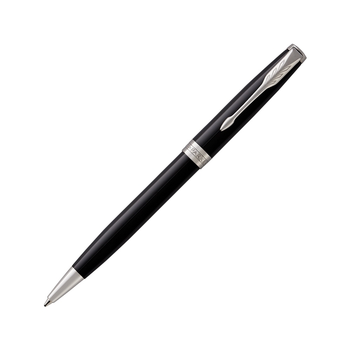 Ручка шариковая Parker «Sonnet Core Black Lacquer CT» для нанесения логотипа