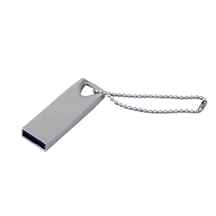 USB 3.0-флешка на 128 Гб с мини чипом и отверстием для цепочки для нанесения логотипа