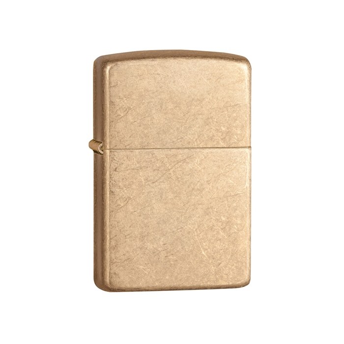 Зажигалка ZIPPO Armor™с покрытием Tumbled Brass для нанесения логотипа