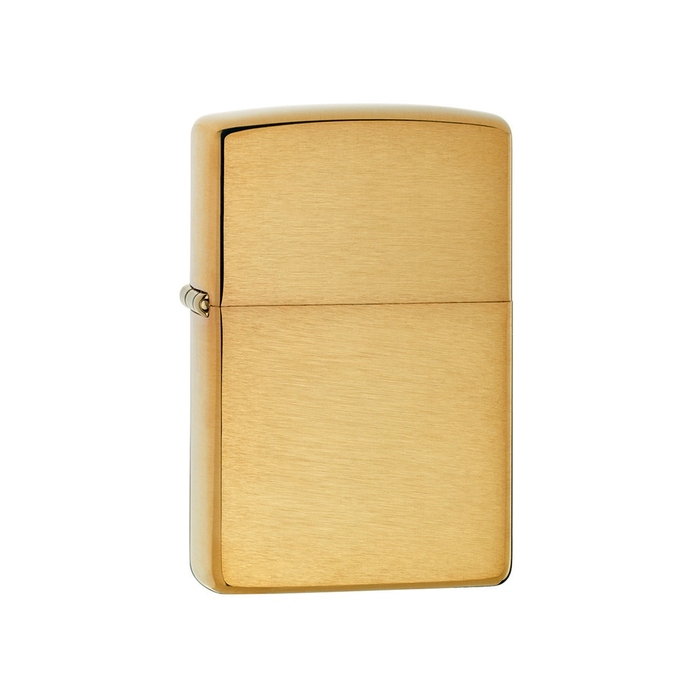 Зажигалка ZIPPO с покрытием Brushed Brass для нанесения логотипа