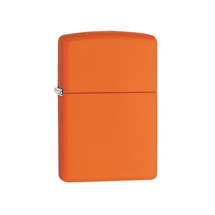 Зажигалка ZIPPO Classic с покрытием Orange Matte для нанесения логотипа