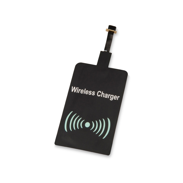 Приёмник Qi для беспроводной зарядки телефона, Micro USB для нанесения логотипа
