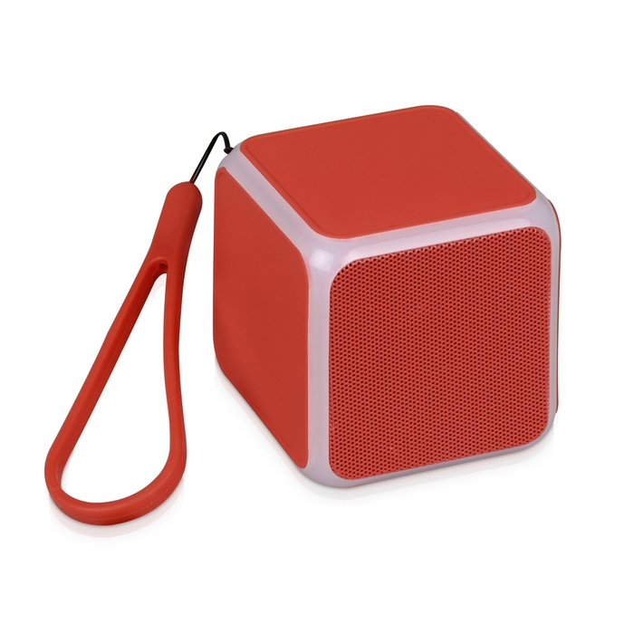 Портативная колонка «Cube» с подсветкой для нанесения логотипа