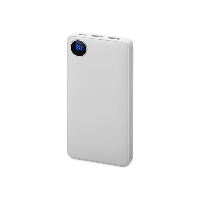 Внешний аккумулятор «Mild», soft-touch, 10 000 mAh для нанесения логотипа