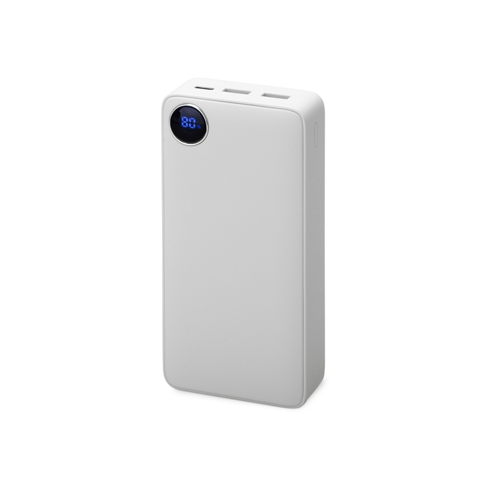 Внешний аккумулятор «Mild Pro» c быстрой зарядкой QC/PD, soft-touch, 20 000 mAh для нанесения логотипа