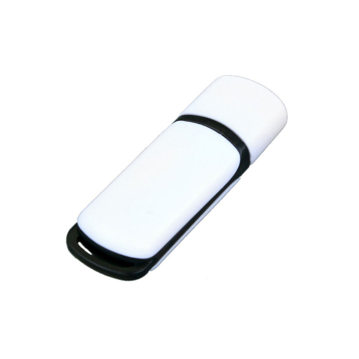 USB 2.0- флешка на 8 Гб с цветными вставками для нанесения логотипа