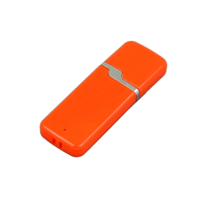 USB 2.0- флешка на 16 Гб с оригинальным колпачком для нанесения логотипа