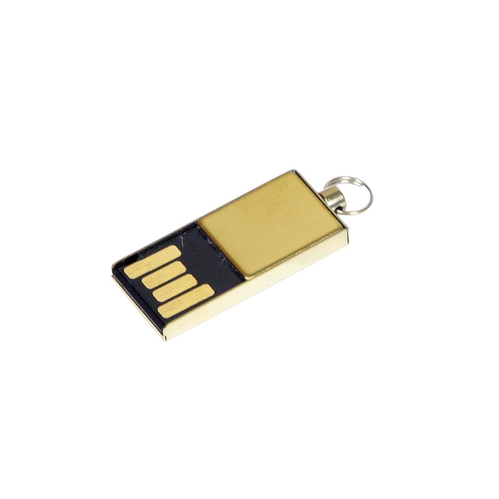 USB 2.0- флешка мини на 64 Гб с мини чипом для нанесения логотипа
