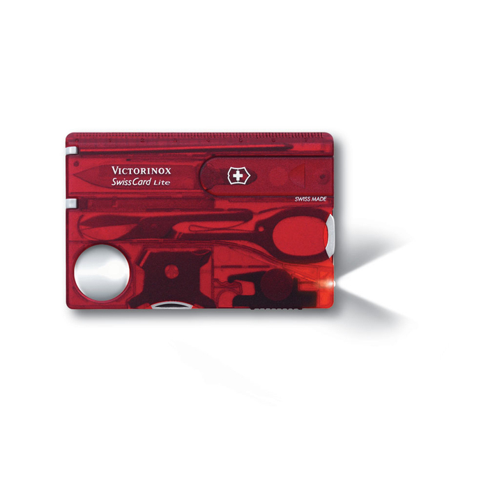 Швейцарская карточка «SwissCard Lite», 13 функций для нанесения логотипа