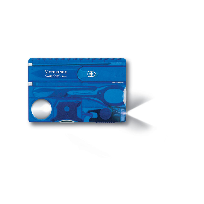 Швейцарская карточка «SwissCard Lite», 13 функций для нанесения логотипа