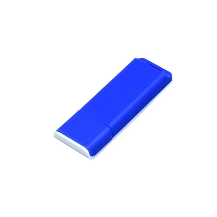 USB 2.0- флешка на 16 Гб с оригинальным двухцветным корпусом для нанесения логотипа