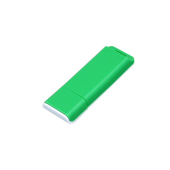 USB 2.0- флешка на 16 Гб с оригинальным двухцветным корпусом для нанесения логотипа