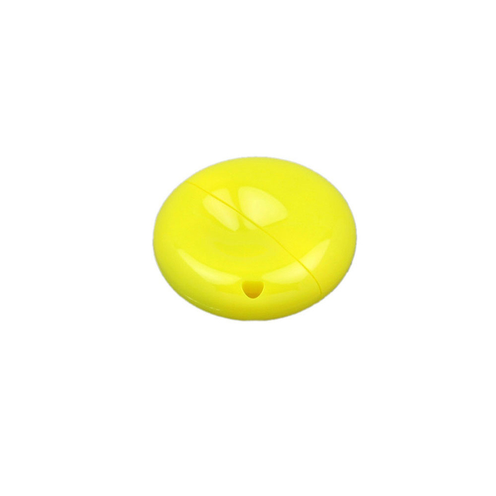 USB 2.0- флешка промо на 8 Гб круглой формы для нанесения логотипа