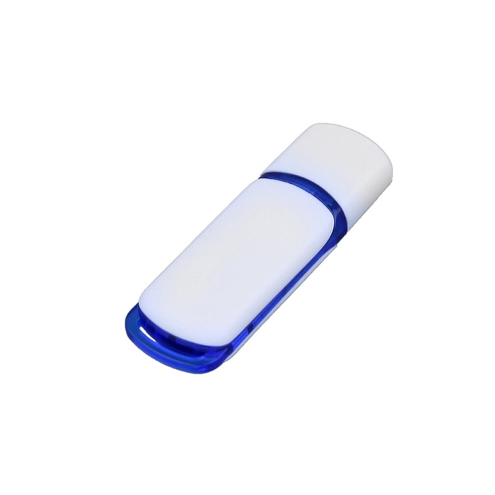 USB 3.0- флешка на 128 Гб с цветными вставками для нанесения логотипа
