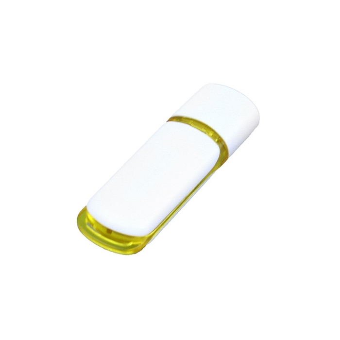 USB 3.0- флешка на 128 Гб с цветными вставками для нанесения логотипа
