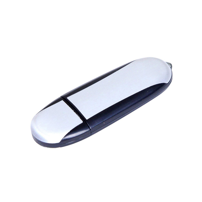 USB 3.0- флешка промо на 32 Гб овальной формы для нанесения логотипа