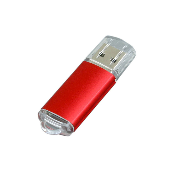 USB 3.0- флешка на 128 Гб с прозрачным колпачком для нанесения логотипа