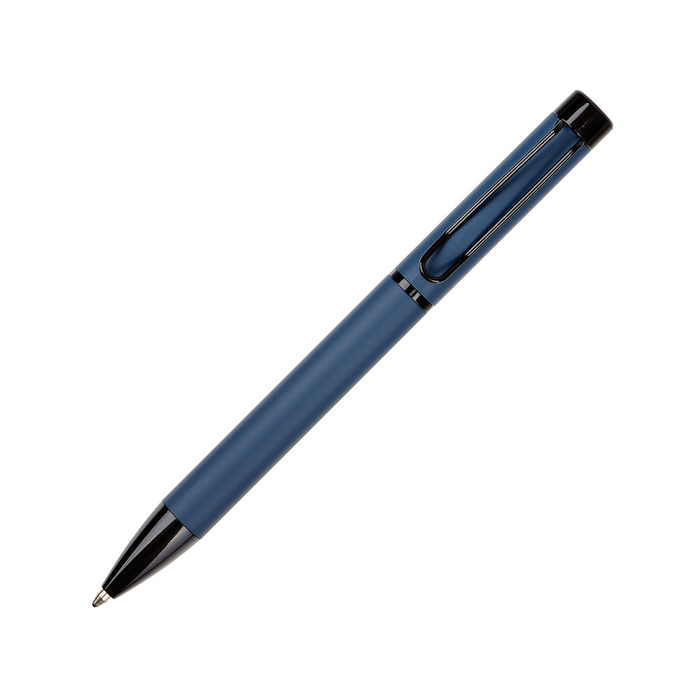 Металлическая шариковая ручка «Black Lama» soft-touch для нанесения логотипа