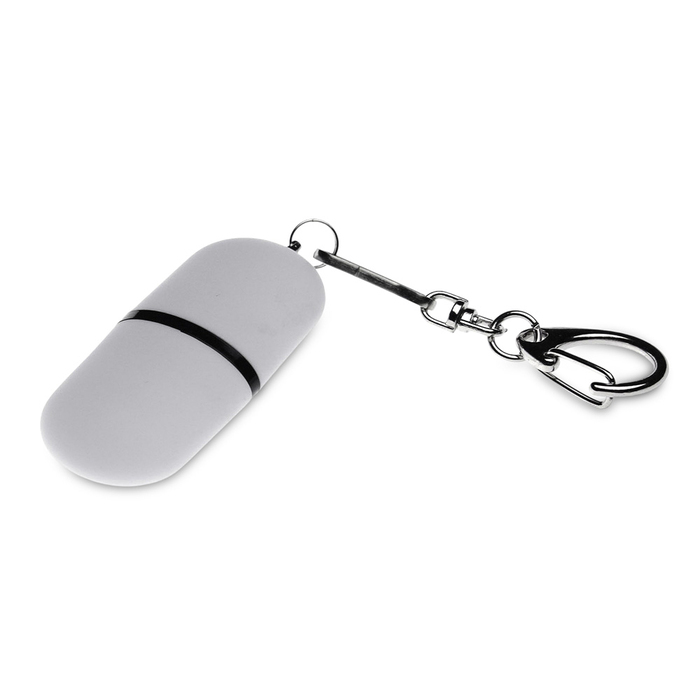 USB 3.0- флешка «Goutte Soft-touch» на 16 Гб каплевидной формы для нанесения логотипа