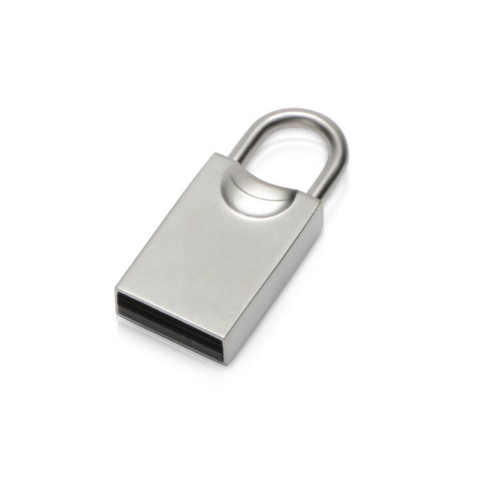 USB-флешка 2.0 на 16 Гб «Lock» для нанесения логотипа