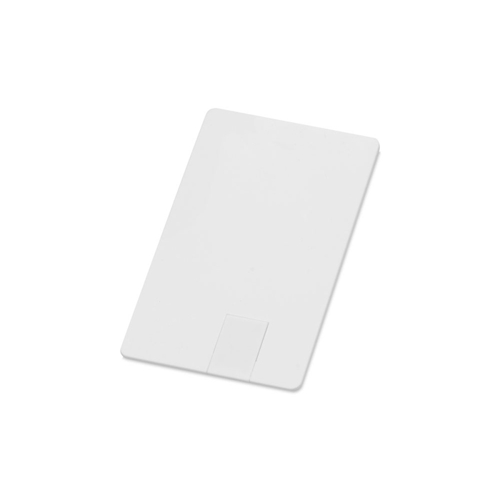 USB 2.0-флешка на 16 Гб «Card» в виде пластиковой карты  для нанесения логотипа