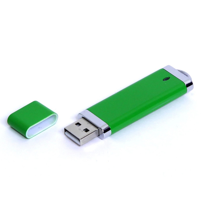 USB 3.0- флешка промо на 128 Гб прямоугольной классической формы для нанесения логотипа