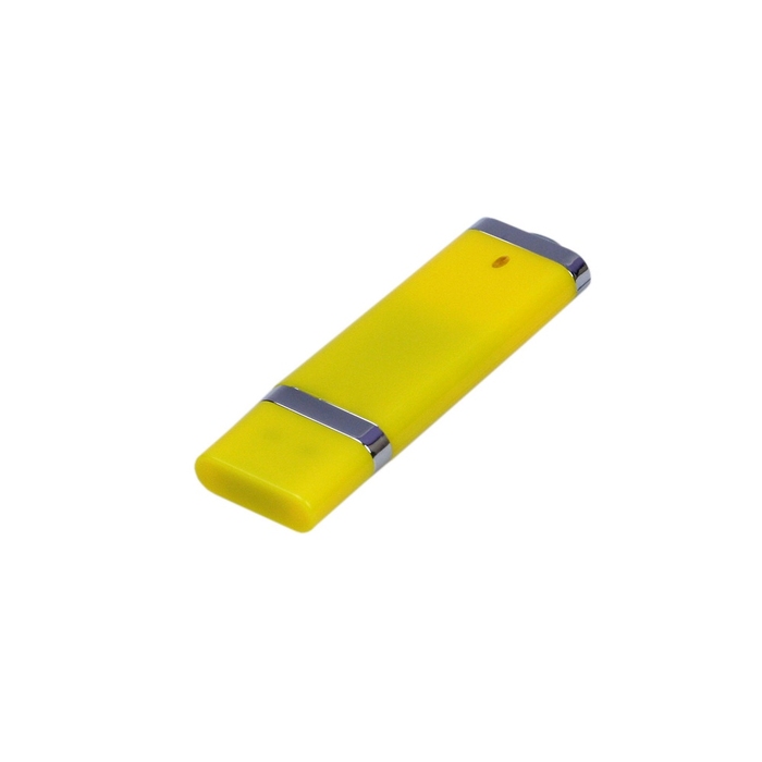 USB 3.0- флешка промо на 128 Гб прямоугольной классической формы для нанесения логотипа