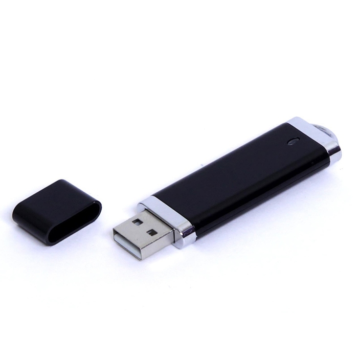 USB 3.0- флешка промо на 128 Гб прямоугольной классической формы для нанесения логотипа