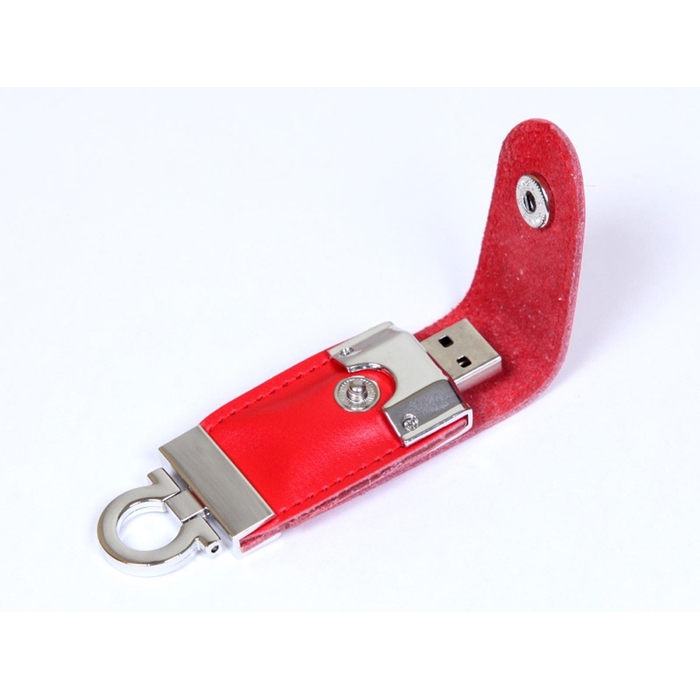 USB 2.0- флешка на 16 Гб в виде брелока для нанесения логотипа