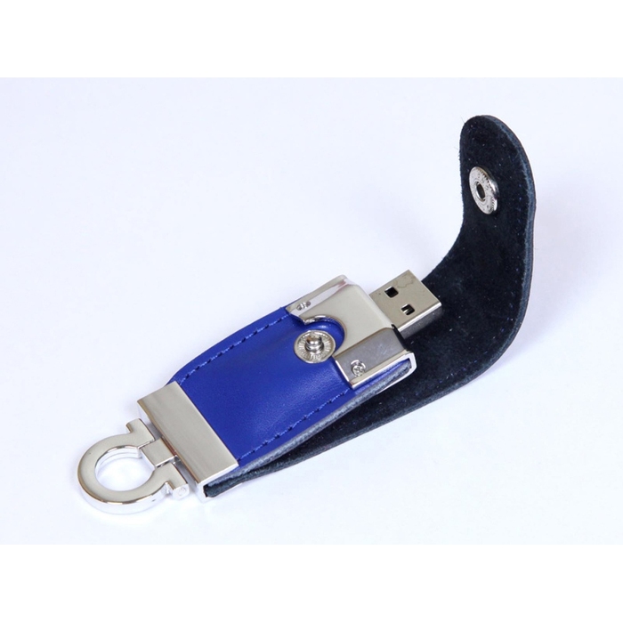 USB 2.0- флешка на 16 Гб в виде брелока для нанесения логотипа
