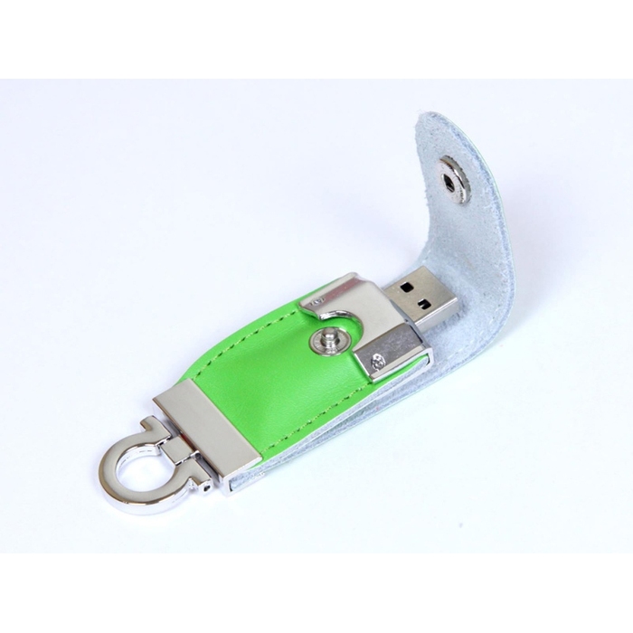 USB 2.0- флешка на 16 Гб в виде брелока для нанесения логотипа