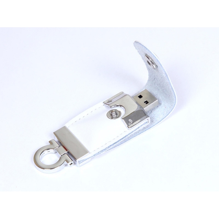 USB 2.0- флешка на 16 Гб в виде брелока для нанесения логотипа