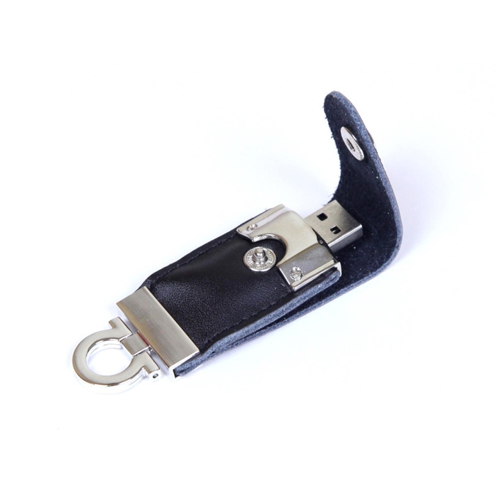 USB 2.0- флешка на 16 Гб в виде брелока для нанесения логотипа