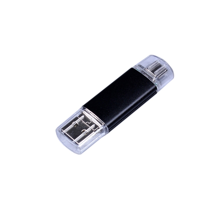USB 2.0/micro USB/Type-C- флешка на 32 Гб для нанесения логотипа