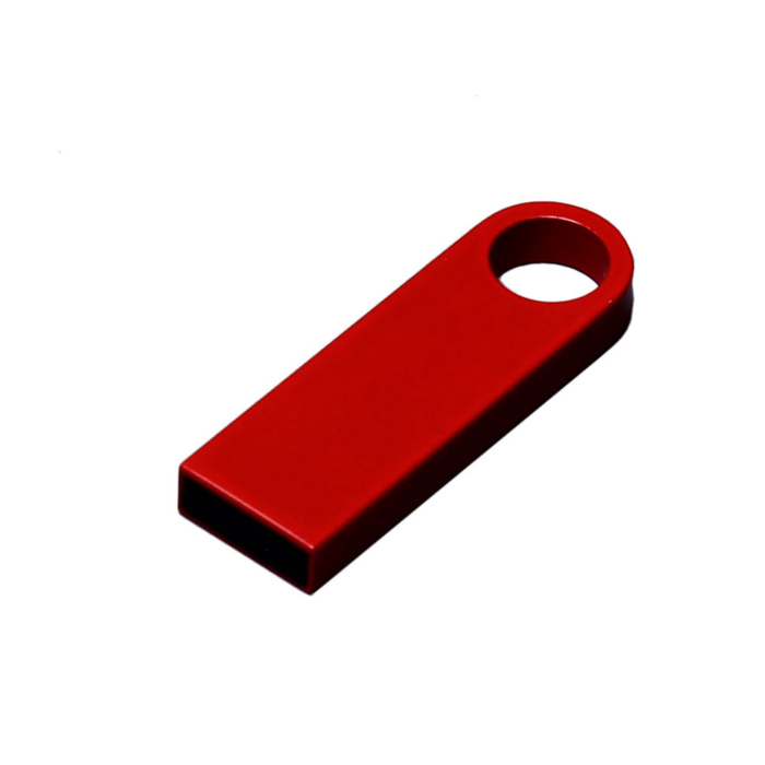 USB 3.0-флешка на 128 Гб с мини чипом и круглым отверстием для нанесения логотипа