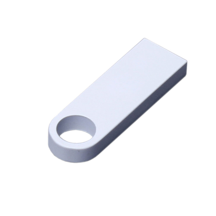 USB 3.0-флешка на 128 Гб с мини чипом и круглым отверстием для нанесения логотипа