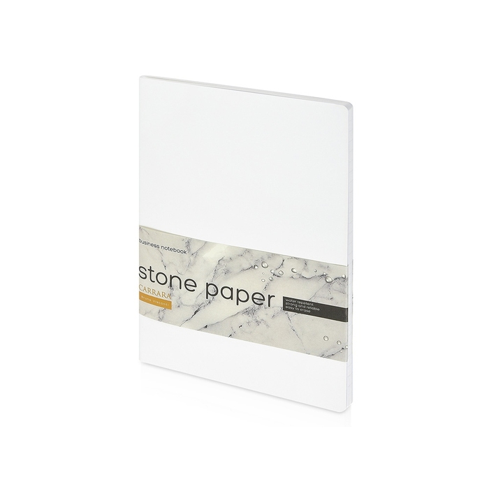 Тетрадь с каменной бумагой А5 «Carrara» для нанесения логотипа