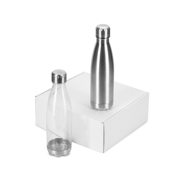 Подарочный набор с термосом и бутылкой «Bottle set» для нанесения логотипа
