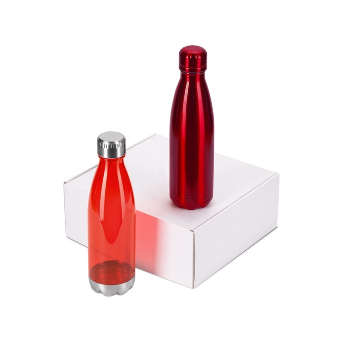 Подарочный набор с термосом и бутылкой «Bottle set» для нанесения логотипа
